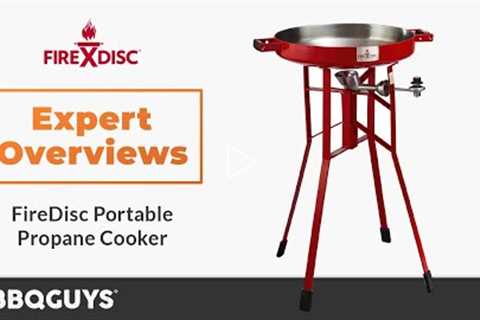 FireDisc  36-Inch Portable Propane Cooker Expert Overview | BBQGuys