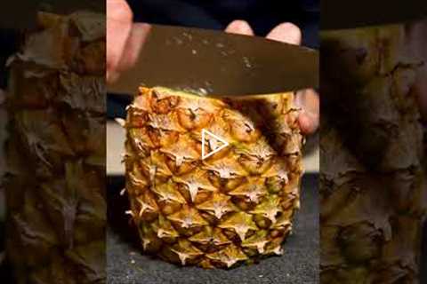 How to CUT and GRILL Pineapple