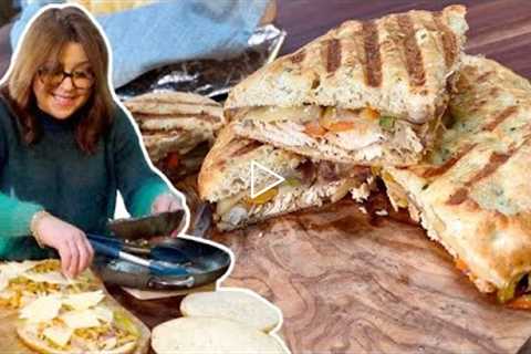 How to Make Chicken Panini or Pressed Phillies with Fontina | Rachael Ray