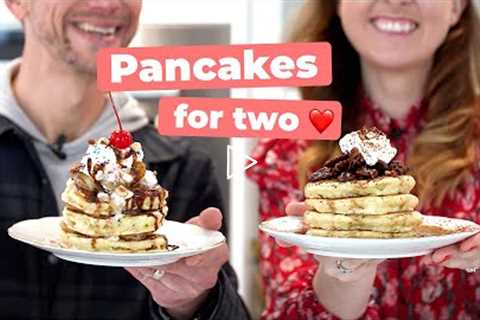 Challenging My Husband To A Pancake Cook-Off