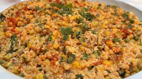How to Make Spicy Fregola with Zucchini, Corn and Ricotta Cheese | Rachael Ray
