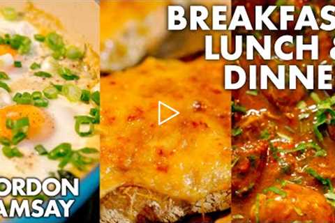 3 Weekly Breakfast, Lunch & Dinner Recipes | Gordon Ramsay