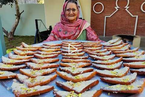 SHAHI TUKDA | INDIAN NAWABI DESSERT | DESSERT RECIPE | VEG VILLAGE FOOD