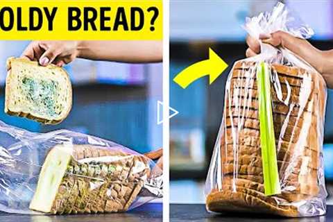 AWESOME KITCHEN HACKS to help you in everyday cooking and store food