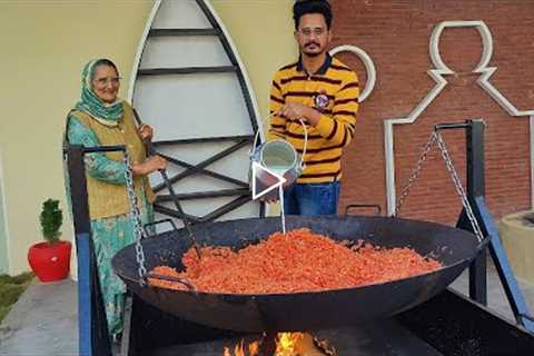 GAJAR KA HALWA GRANNY STYLE | EASY INDIAN HALWA RECIPE | DESSERT MAKING