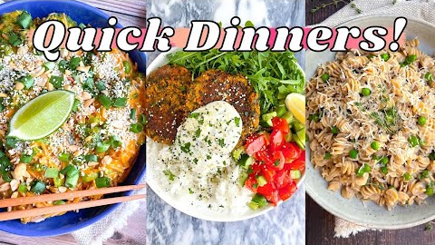 One Week of Vegan DINNER Recipes! 2022