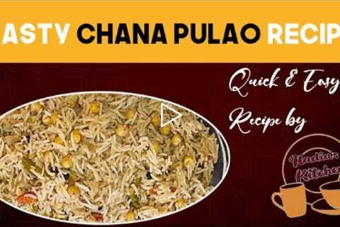 Easy Chana Pulao | How to make Pulao | Degi pulao Recipe by Hadia's kitchen