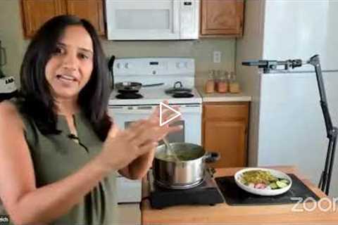 Oil-Free Vegan East Indian Cuisine - Lentil Curry & Swiss Chard with Sapna Von Reich