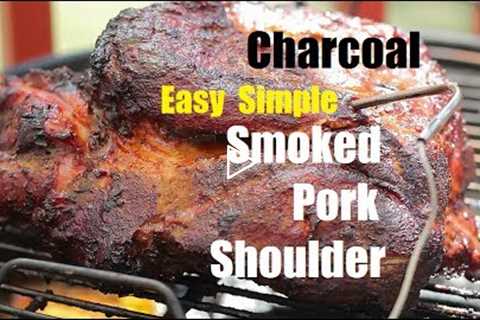Charcoal Smoked Pork Shoulder Tips For Beginners