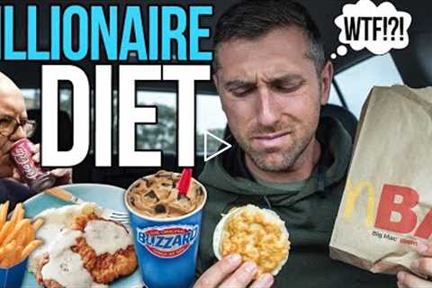 I Tried BILLIONAIRE Warren Buffett’s Diet.... 8,000+ calories of FAST FOOD/ Junk Food