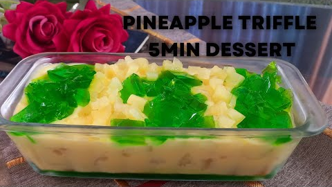 Easy Dessert Recipe/Quick Dessert Recipe/Easy Dessert Recipe at home/Pineapple Dessert