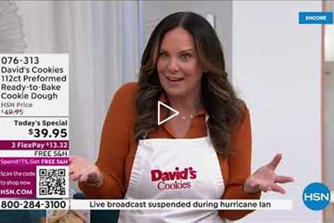 HSN | Foodie Fridays - David's Cookies 09.30.2022 - 07 PM