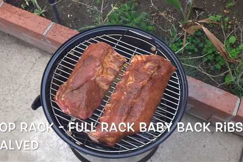 Cooking With Weber Smokey Mountain Charcoal Grills