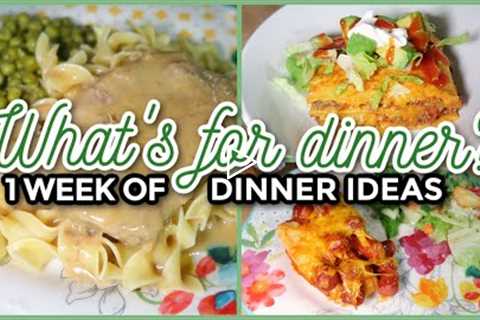 WHAT'S FOR DINNER? | 7 Real-Life Family Meal Ideas