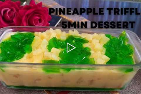 Easy Dessert Recipe/Quick Dessert Recipe/Easy Dessert Recipe at home/Pineapple Dessert