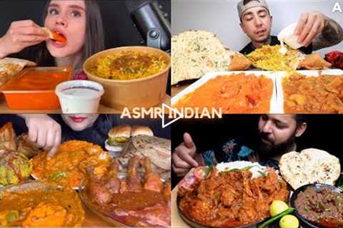 ASMR INDIAN FOOD MUKBANG COMPILATION | BEST SOUNDS!