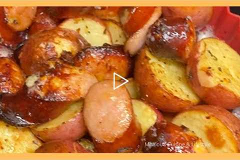 THESE KITCHEN COOK SIMPLE and COOL COOKING LIFE HACKS😉 II Cook with Me #airfryer #potatoandsausage
