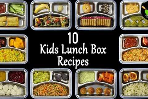 10 Lunch Box Recipes For Kids Vol 6| Indian Lunch Box Recipes | Easy And Quick Tiffin Ideas For Kids