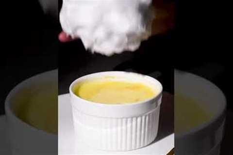 Would you try this Cotton Candy Creme Brulee hack? #shorts