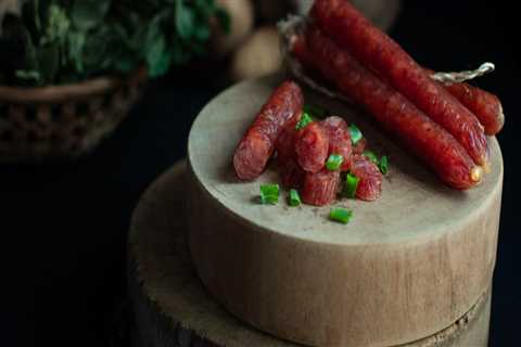 What is in chinese red sausage?