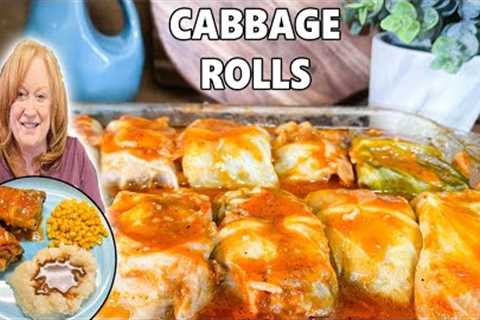 Stuffed CABBAGE ROLLS Dinner Recipe