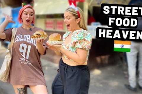 ITALIANS eat ONLY INDIAN STREET FOOD for 24 HOURS!