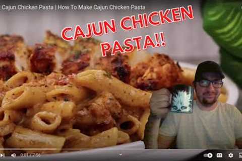 CAJUN CHICKEN PASTA by Island Vibes Cooking- Chef Ray''s Breakdown #food #yummy #reactionvideo #chef