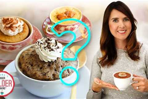 Microwave Mug Cake Recipes | How Many Can I Make in 15 Minutes?!