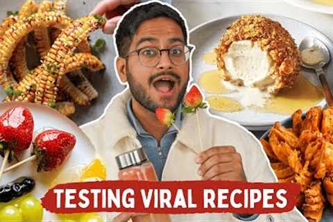 TESTING VIRAL INSTAGRAM RECIPES | DO THESE RECIPES WORK😱😱 TESTED BY SHIVESH