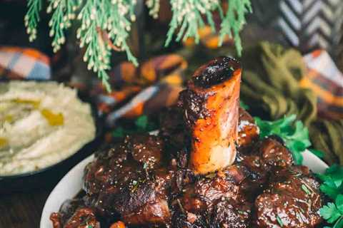 Red Wine Braised Beef Shank