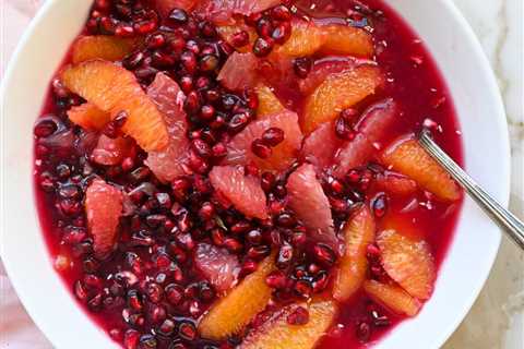 Citrus and Pomegranate Fruit Salad