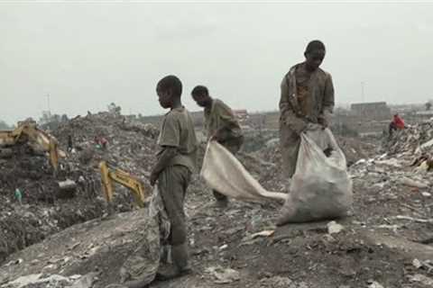 Child Trash-Pickers Sickened by Massive Smoking Garbage Dump