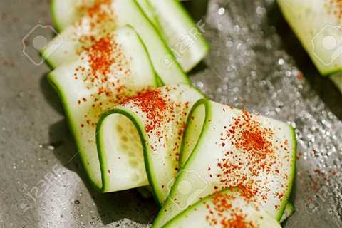 Sumac Cucumbers and Za'atar Spiced Cucumber Salad