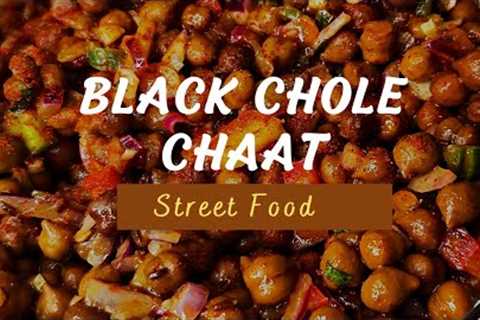 Black Chole Chaat - Street Food#cholechaatrecipe #chickpearecipes #kalachanachaatrecipe #channachaat