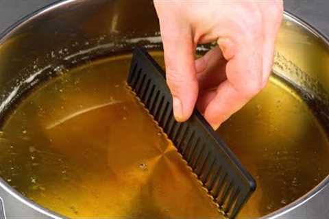 Enchant Your Dinner Guests With Sugar & A Comb