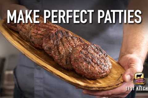 How to Make the Perfect Hamburger Patty