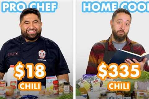 $335 vs $18 Chili: Pro Chef & Home Cook Swap Ingredients | Epicurious