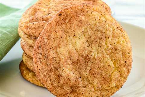 The Best Snickerdoodles Recipe. Buttery, crispy, soft & chewy!