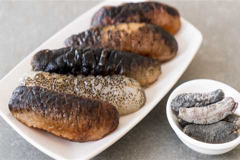 How do you tenderize sea cucumbers?