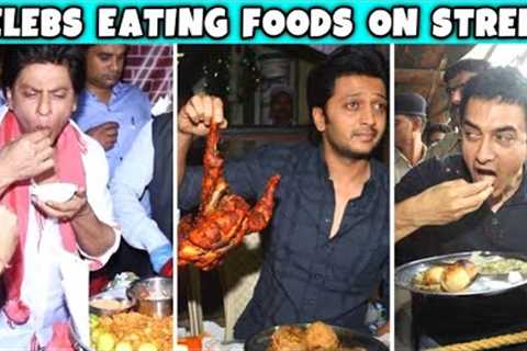 Bollywood Celebrities Eating Foods On Streets | Celebs Eating Junk Foods In Public