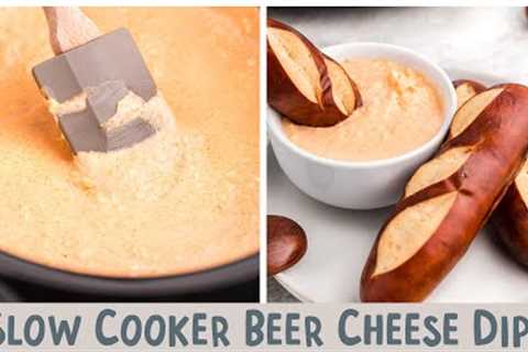 🍺Slow Cooker Beer Cheese Dip🍺
