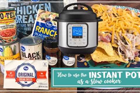 How to Use you Instant Pot as a Slow Cooker