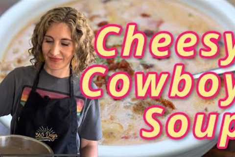 INSTANT POT Cheesy Cowboy Soup Recipe | Easy Step-by-Step Recipe