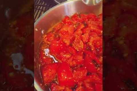 Canning Bruschetta 🍅 #canning #homesteadingmama #sustainability