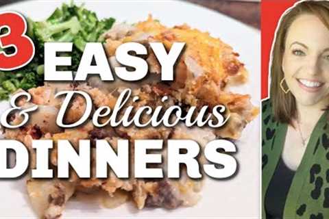 3 NEW dinner recipes you MUST make soon!!! | Winner Dinners 156