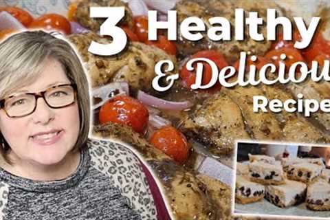 Quick Chicken Dishes and Skinny Cheesecake Bars You Won''t BELIEVE - They''re Healthy AND Delicious!