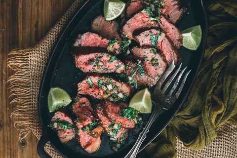 Pan-Seared Tri-Tip Steaks