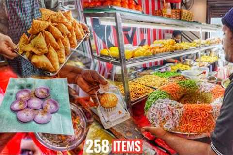 India’s Highest Verity Chaat | 258 Different Items Available | Street food India