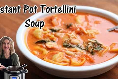 How to make Tortellini Soup in the Instant Pot