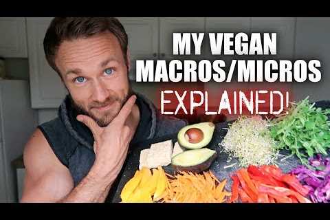 VEGAN BODYBUILDER & NUTRITIONIST’S SUPER HEALTHY DIET **MACROS REVIEWED**